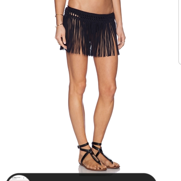PQ | Swim | Fringe Skirt | Poshmark